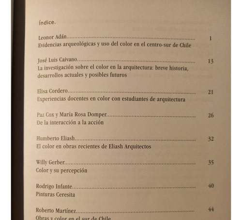 Libroseminario Transdisciplinar En Torno Al Color U.austral (Usado)