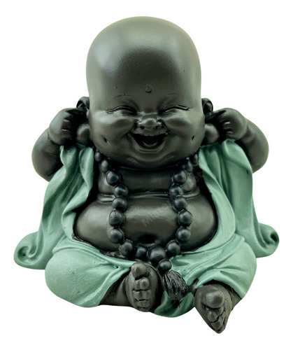 Figura Decorativa Chica Niño Buda Sonriendo 7cm Zen Deco Zn 