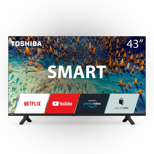 Tv 43" Dled Toshiba 4k - Ultra Hd Smart - 43v35kb / Tb008