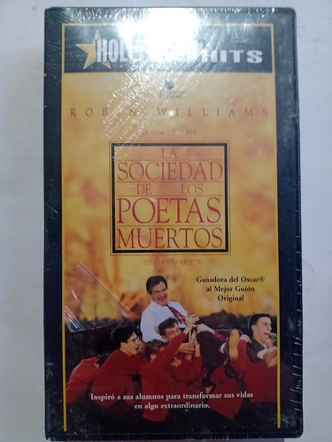 Película Vhs La Sociedad De Los Poetas Muertos Nueva Sellada