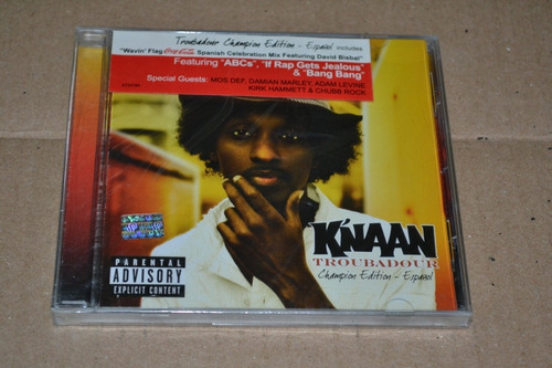 Knaan Troubadore Cd Reggae Rap Hip Hop