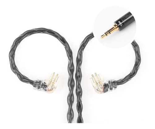 Cable Para Audifonos Kz, Trn, Cca, Blon, 16 Nucleos S/microf