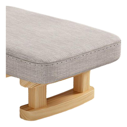 Aplicable A Taburete Acolchado Para Pies, Silla Rectangular