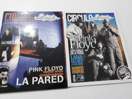 Pink Floyd - Pack De 2 Revistas Circulo Mixup. No. 86-227