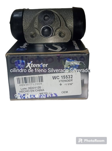 Cilindro De Freno Silverado Der Y Izq 15532/15533 Xtender 
