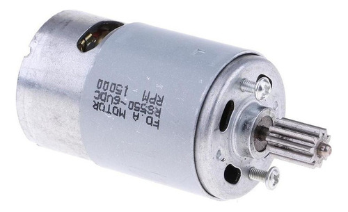 A A Motor De La Caja De Cambios 6v 550 10 Dientes 10mm