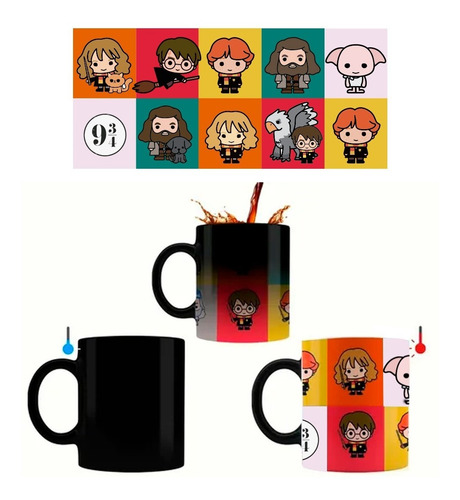 2 Tazas De Cafe Harry Potter
