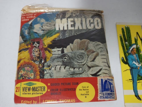 7k Mexico 03 Discos Para View Master Antiguo 1966