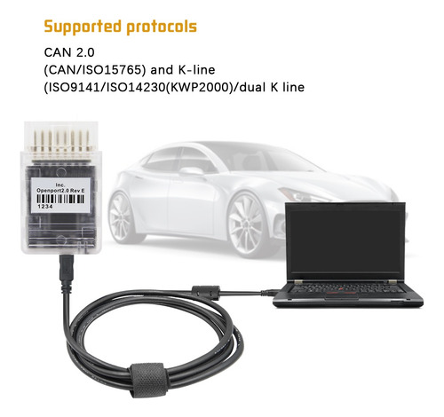 Escaner Automotriz Tactrix Openport 2.0 Ecu Flash Obd2