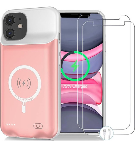 Funda De Carga Inalambrica Para iPhone 11 10000 Mah De Alta