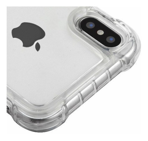 Funda Protector iPhone X Transparente Esquinas Reforzadas