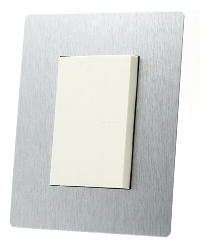 Plaqueta Serie Arte Aluminio Cambre