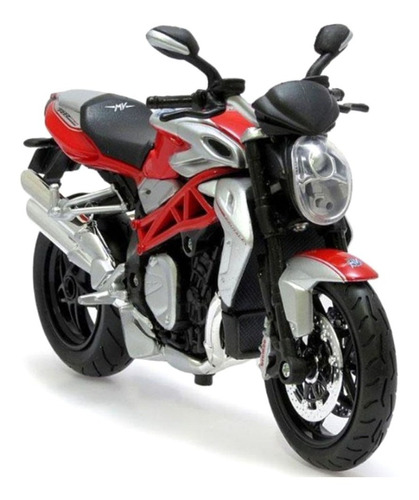 Miniatura Mv Agusta Brutale 1090 R Vermelho Maisto 1/12