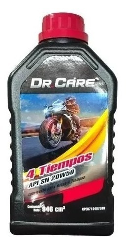 Aceite 4 Tiempos Dr Care Para Moto