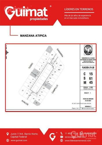 Imagen 6 de 12 de Excelente Terreno En Venta! Gran Potencial! - Lideres En Terrenos - Guimat Propiedades