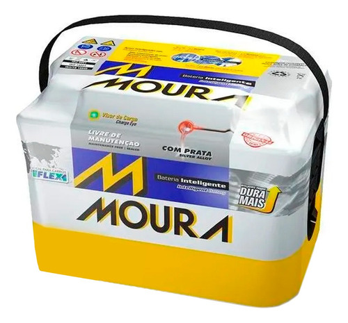Batería Moura Msa22re 12x85 I 65amp 550cca Asiatica Premium