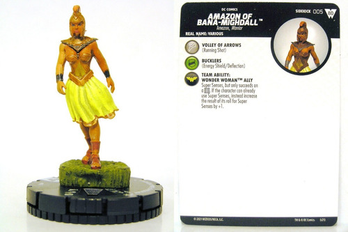 Heroclix Amazon Of Bana-mighdall #005 Wonder Woman 80th Anni