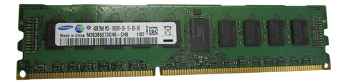 Memoria Ram Samsung 4gb 2rx8 Pc3-10600r-09-10-b0-d2 Ddr3 (Usado)