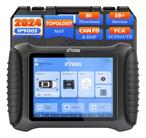 Escaner Automotriz Xtool Ip900s Topologia +38 Servicios Can