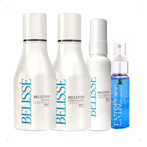 Kit Efeito Liso Belissè C/ Fluído + Entreliss - Belletonn