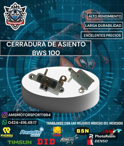 Cerradura De Asiento Bws 100