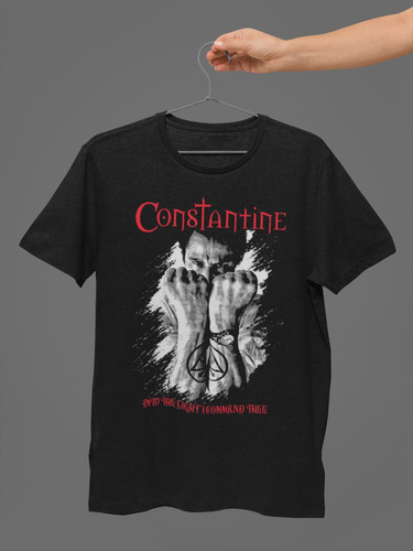 Camiseta Retro Pelicula Comic Constantine