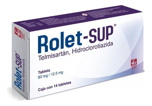 Rolet-sup Tableta 80/12,5 Mg, 14 Tabletas