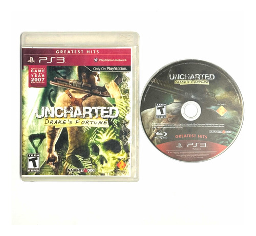 Uncharted Drakes Fortune - Juego Físico Playstation 3