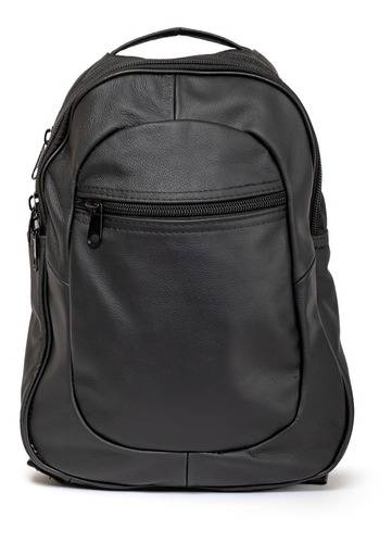 Mochila Backpack Laptop 14  Caballero Piel Genuina