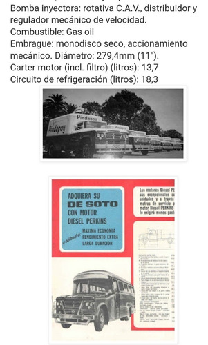 Imagen 12 de 16 de Desoto/dodge/chrysler Dp 400 Diesel Perkins 6 De Fábrica