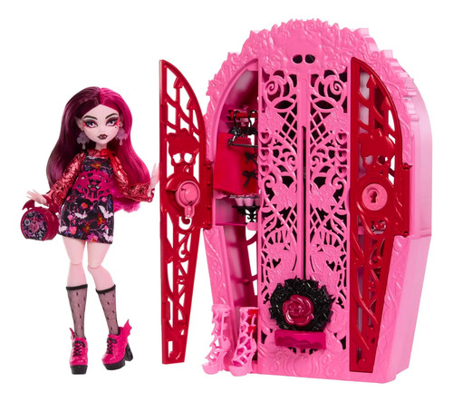 Boneca Monster High Skulltimate Secrets Garden Draculaura