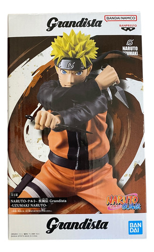 Figura Uzumaki Naruto Grandista Naruto Shippuden Banpresto (Usado)