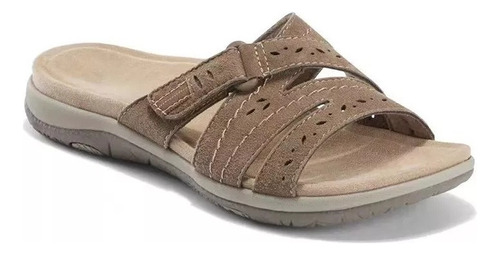 Sandalias Dama Playa Ortopédicas Zapatos Flexi Para Mujer Wi