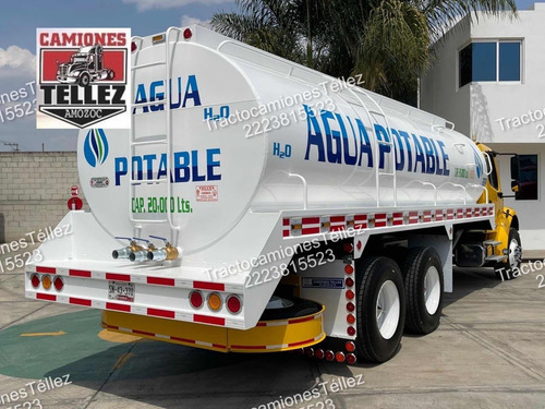 Freightliner M2 59k 6x4 2008 Torton Pipa Para Agua 20,000 L