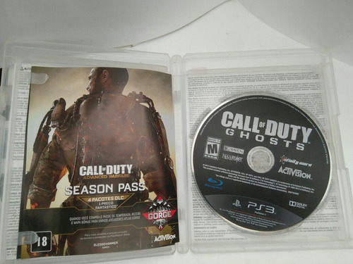 Jogo Ps3 Call Of Duty Advanced Warfare Edição Day Zero