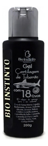 Gel Massageador Tubarão 18 Ervas 200g Bio Instinto