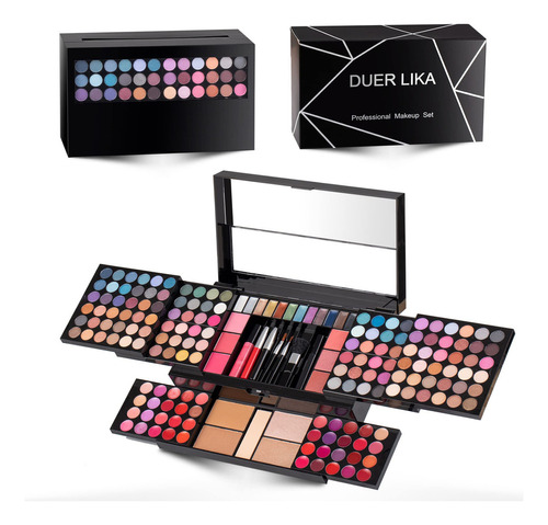 Duer Lika Kit De Maquillaje Profesional Para Mujeres Con Es.