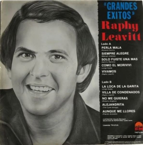 Grandes Exitos (1987) - Raphy Leavitt (disco Vinilo)