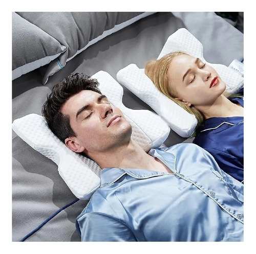 Almohada Con Memoria Rebote Lento Espalda Mano Cuello Flex