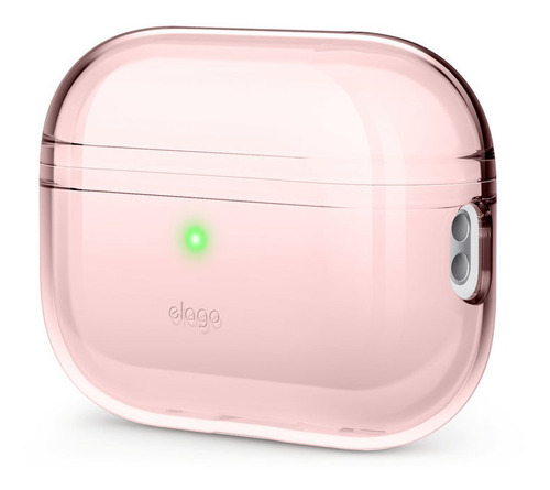 Funda Para AirPods Pro 2 Elago Clear En Rosado