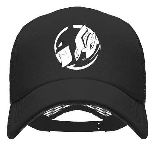 Gorra Trucker Batman Y Joker Yin Yang Logo