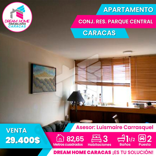 Apartamento Duplex En Conjunto Residencial Parque Central Nivel Lecuna, Edificio San Martin