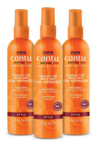 Cantu Comeback Curl Next Day - Revitalizador De Rizos Para C