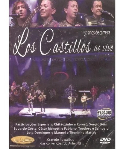 Dvd Los Castillos - Ao Vivo 30 Anos De Carreira Novo