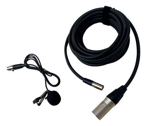 Microfone Lapela Taf3 Sistema Akg Com Cabo Phantom Xlr Mesas