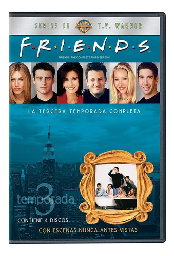 Friends Tercera Temporada 3 Serie Dvd
