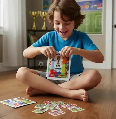 Kit 48 Envelopes (336 Figurinhas) Copa Mundo 2026 Pacotinhos