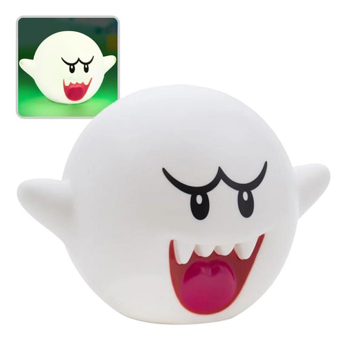 Boo Fantasma Mario Lampara Sonido Nintendo Paladone Original