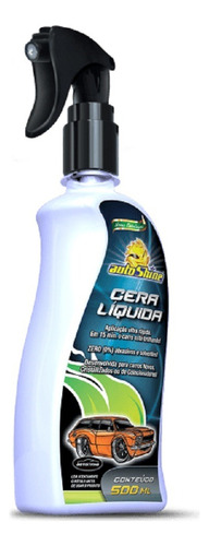 Cera Carnaúba Liquida Automotiva Autoshine Cristalizadora