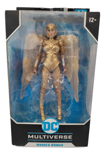 Mujer Maravilla Gold Liga Justicia Dc Multiverse Mcfarlane 